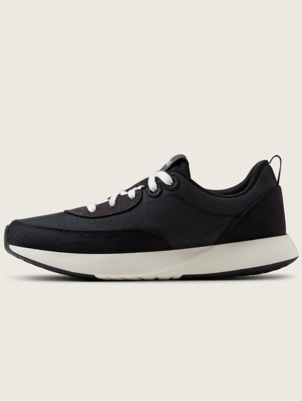 Allbirds Courier retro sneaker - Natural Black, Blizzard
